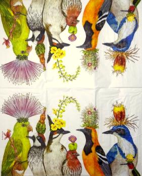 035 Vögel - 3-lagig - Ihr